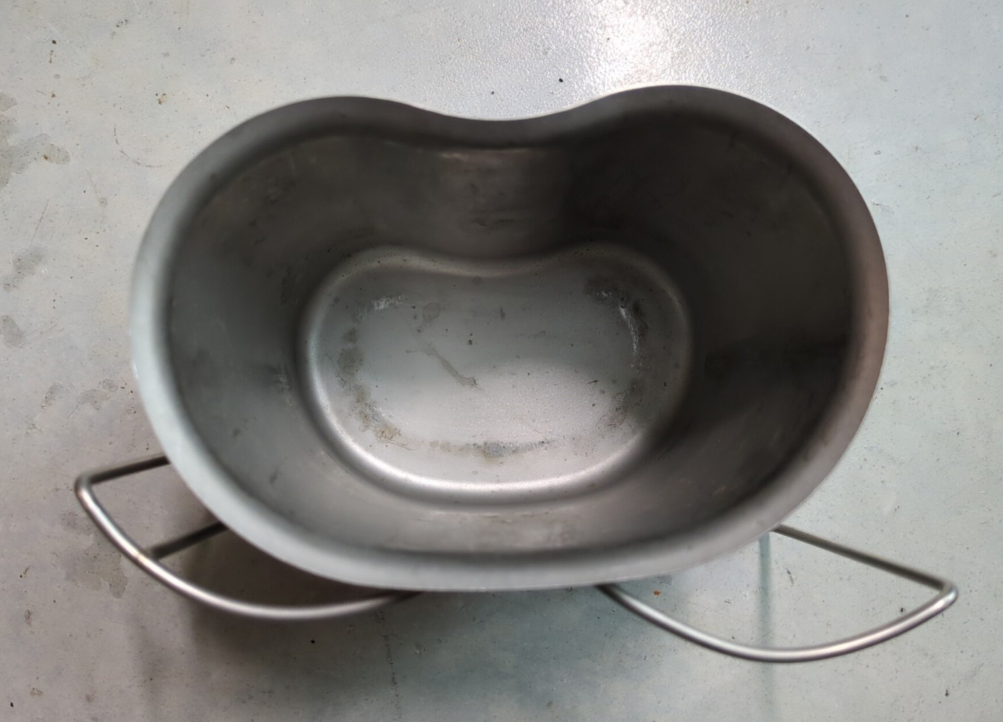 Vintage Desert Storm Era US Military 1-Quart Steel Canteen Cup