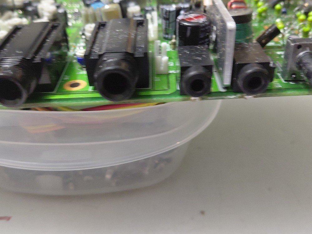 ICOM IC-736 Transceiver Main circuit board Untested