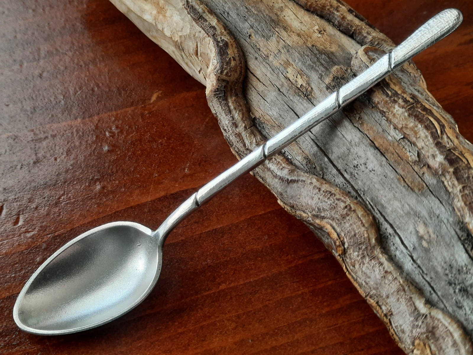 Sterling Silver Gorham Bamboo Demitasse Spoon 1885 Boars Head Date Code