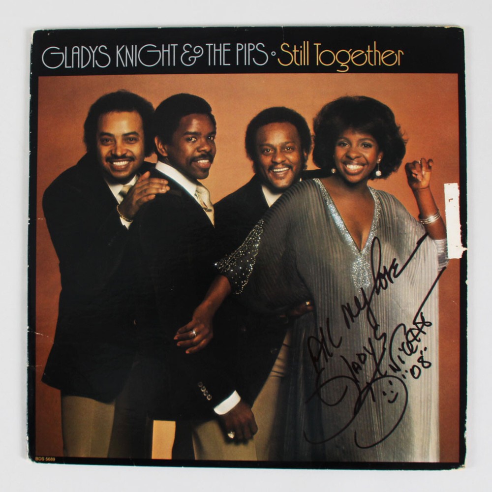 Gladys Knight Signed Record Album Still Together - COA JSA