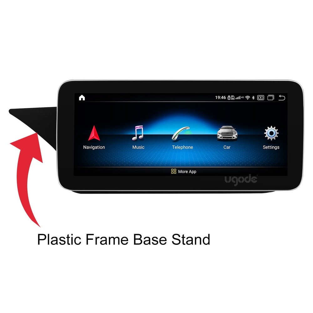 Plastic Frame Base Stand Bracket Holder for Benz E Class W212 LHD Android Screen