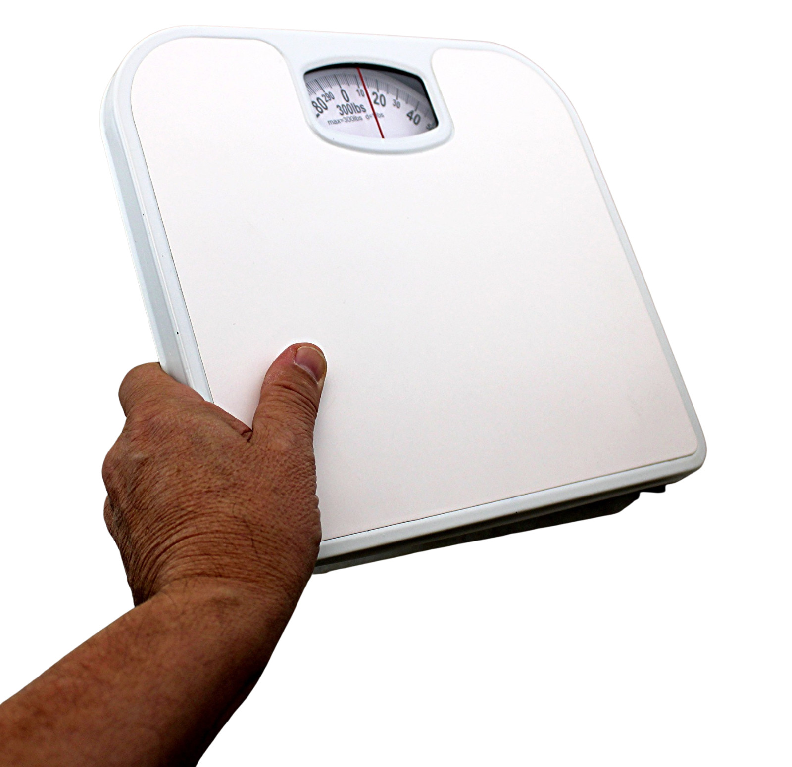 Mechanical Bathroom Scale – 300 lb Analogue Floor Scale, Easy Read Dial, Durable