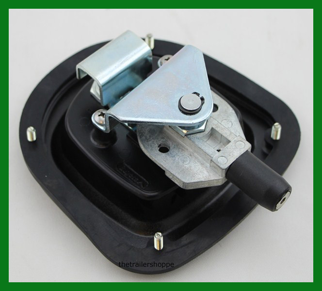 Die Cast Compression Latch Locking Chrome T-Handle with Keys -LL9000