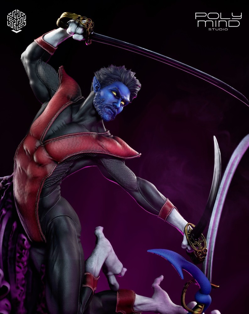Nightcrawler Statue 3D Printed Kit Unpainted/Unassembled