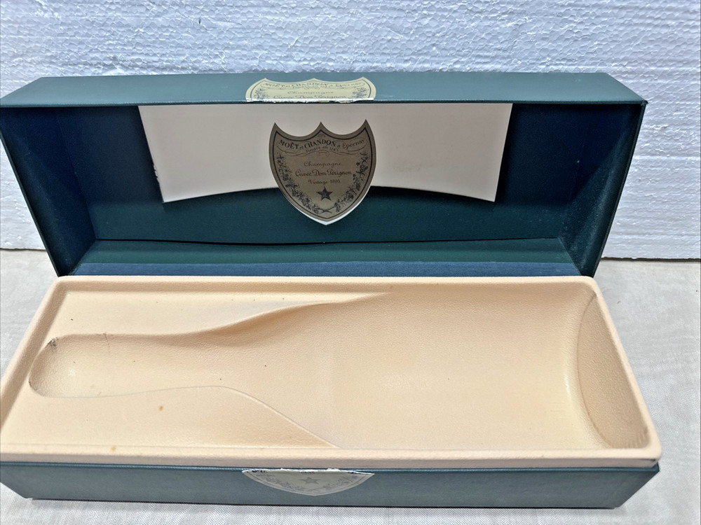 Don Perignon 1995 Original Box & Booklet Empty Box No Bottle