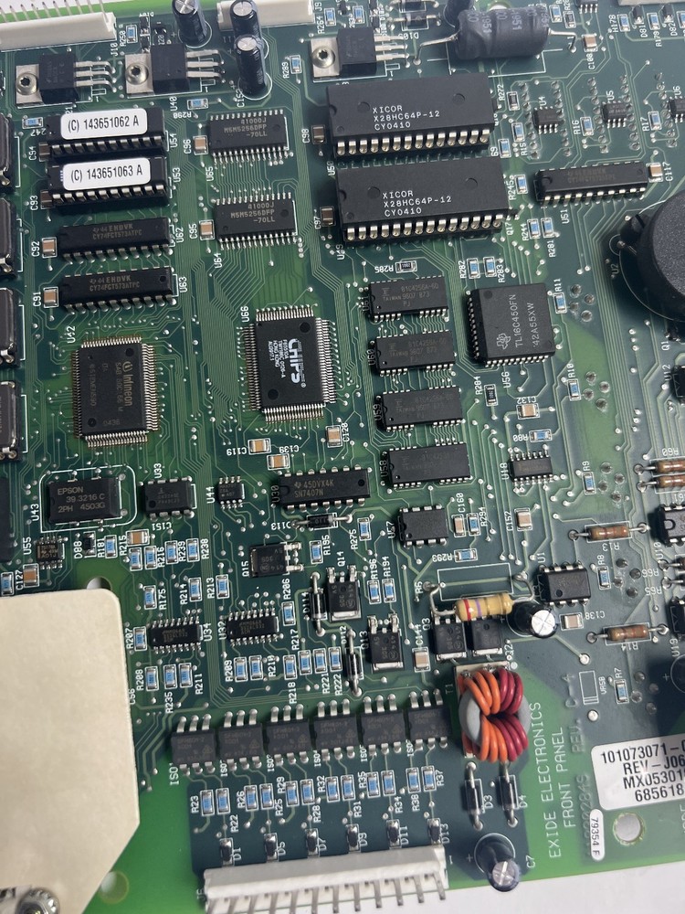 Eaton Powerware Exide 101073071-001 REV-J06 Front Panel Control Circuit Board