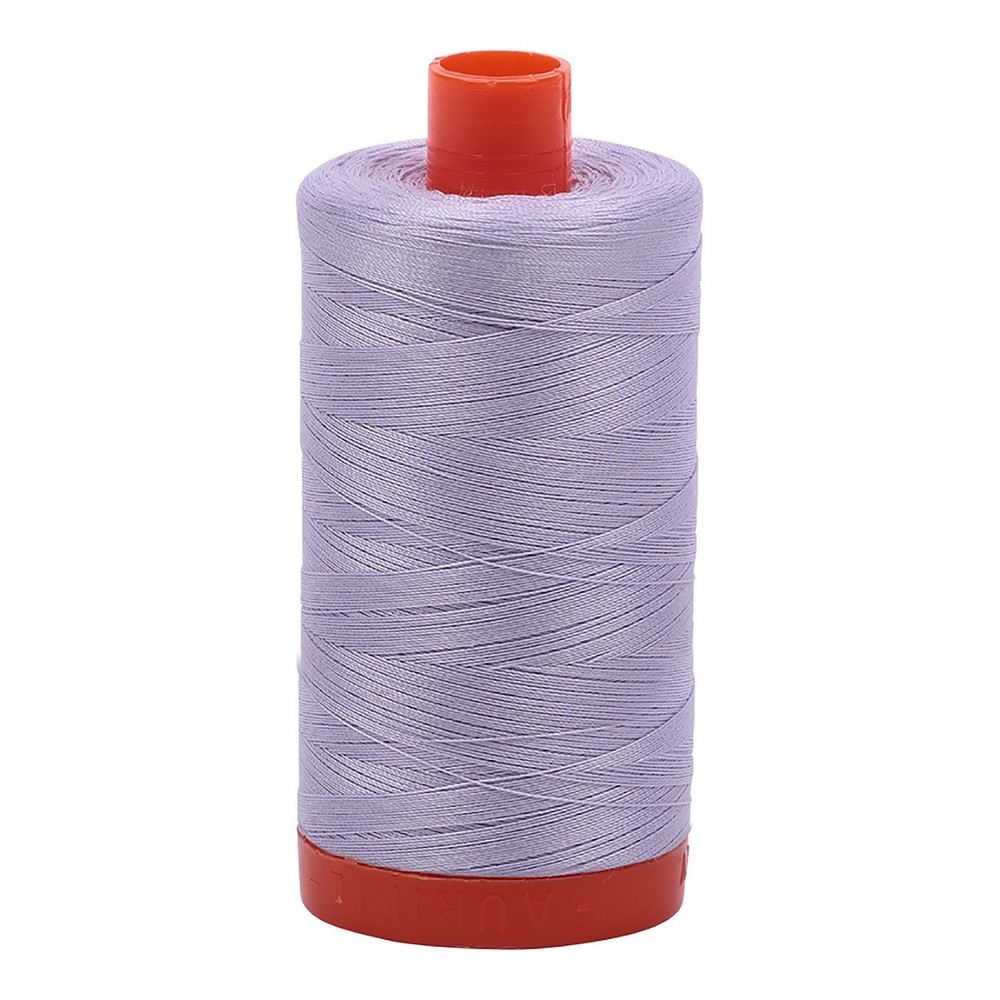 A10502560 Solid 50WT 1422 Yds Iris Mako Cotton Thread Sewing Quilting Craft