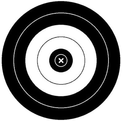 Maple Leaf NFAA Official Field Targets 35 cm 25/pk.
