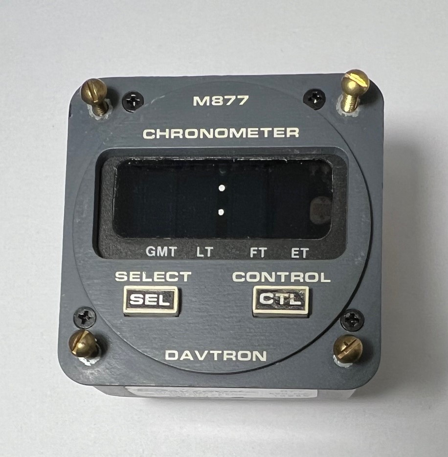 Davtron M877 (M877A-5V) Digital Clock Chronometer Indicator