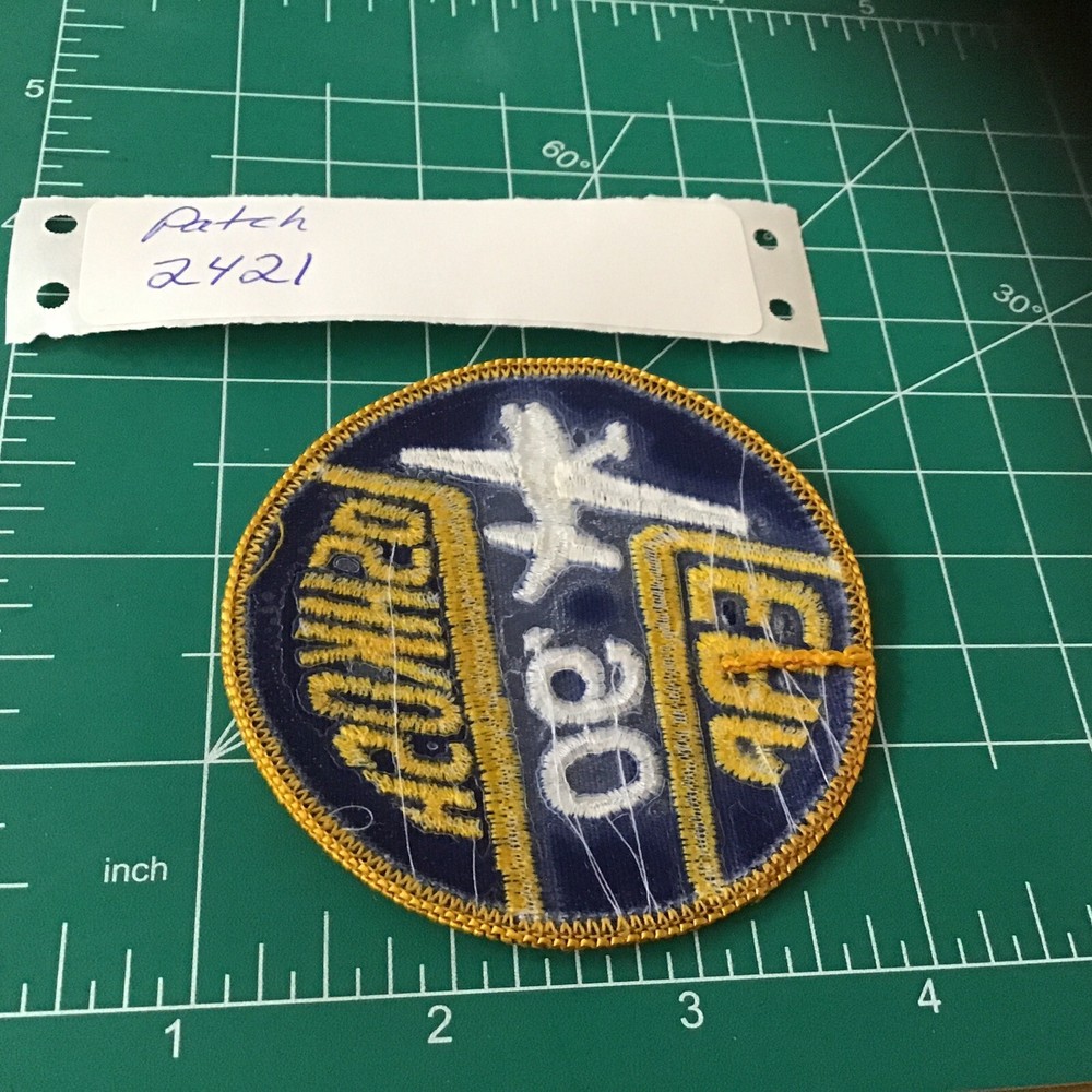 Airplane OSHKOSH 90 EAA EXPERIMENTAL AIRCRAFT ASSOCIATION Patch 1990