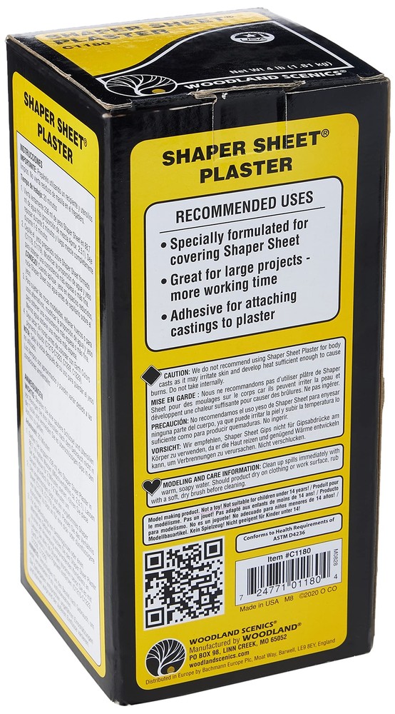 Shaper Sheet Plaster-4lb