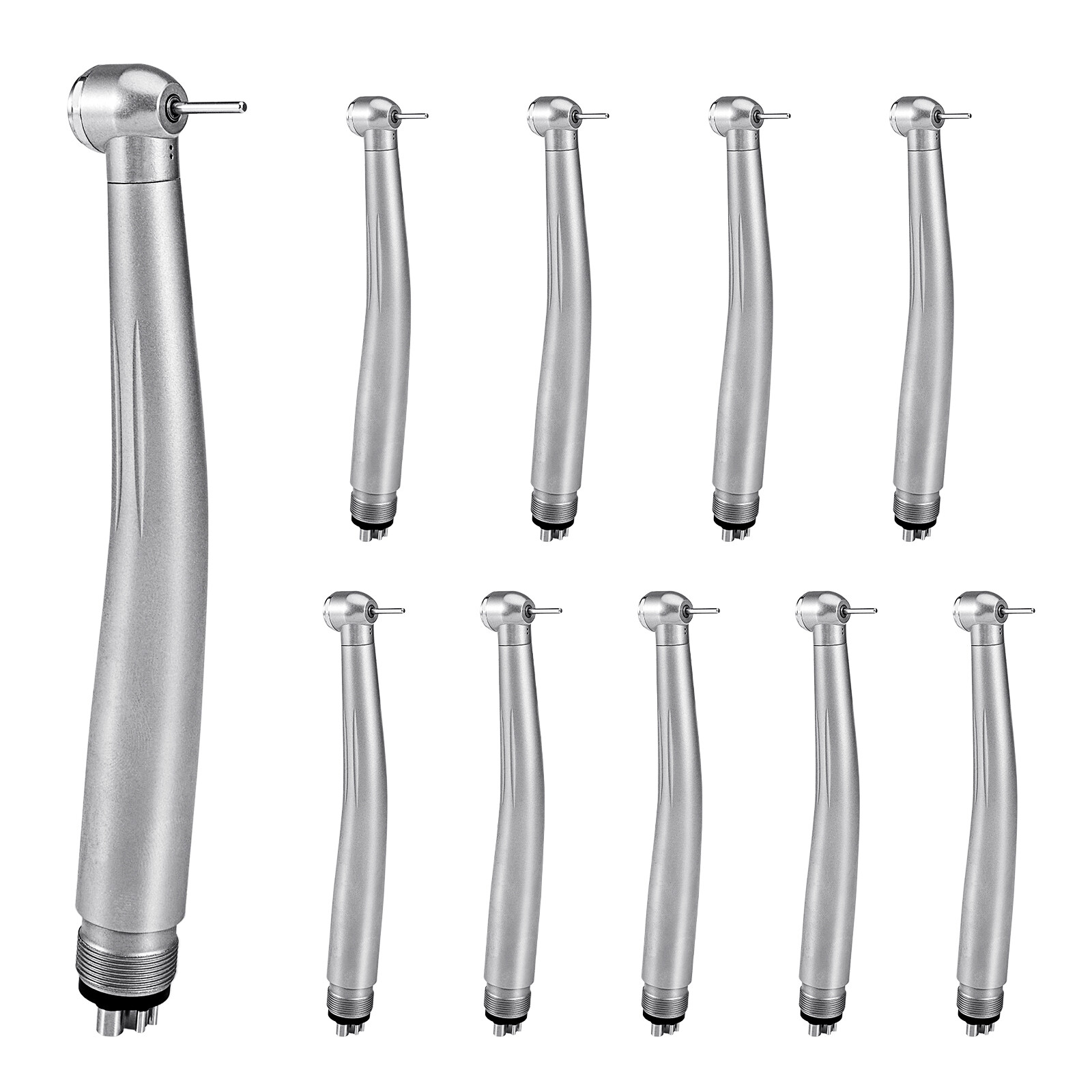 10 Packs NSK Style Dental High Speed Handpiece Push Button 4Hole Air Turbine USA