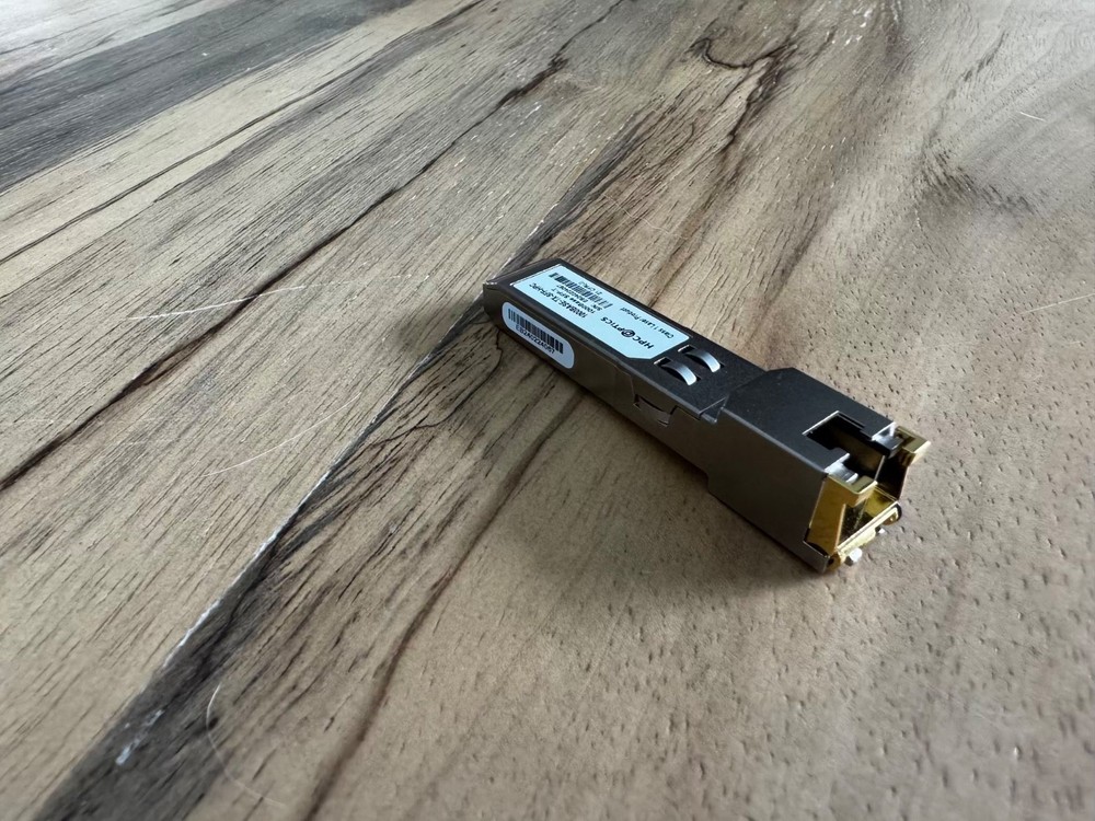 HPC Optics Transceiver Module 100BASE-TX-SFP-HPC (1000BASE SFP-T)