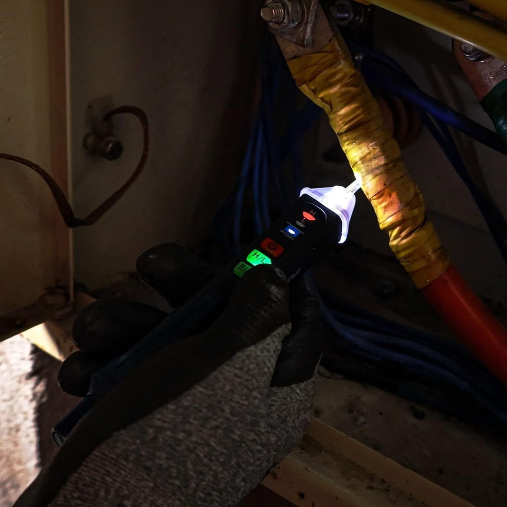 Versatile Voltage Sniffer with LCD Display - 12V-1000V & 48V-1000V Testing