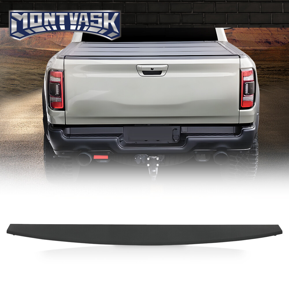 Fit For 2019-2024 Ram 3500 2500 Tailgate Spoiler Cap Molding Trim Protector