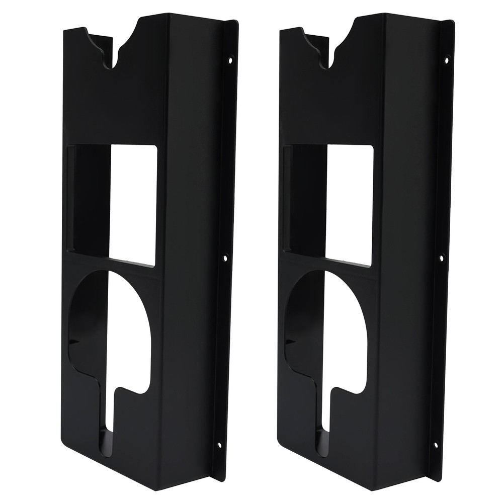 Polisher Holder, Wall-mounted Polisher Holder, 2 PCS Polisher Racks Rectangular