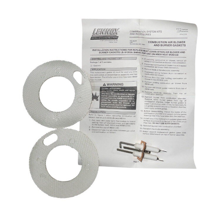 27L41 Lennox Ignitor/Flame Sensor Kit OEM 27L41