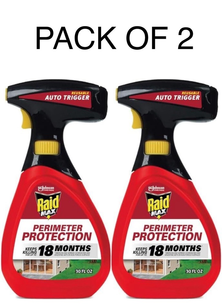 Raid Max Defend Perimeter Protection  30 fl oz  ( 2 pc ) see picture