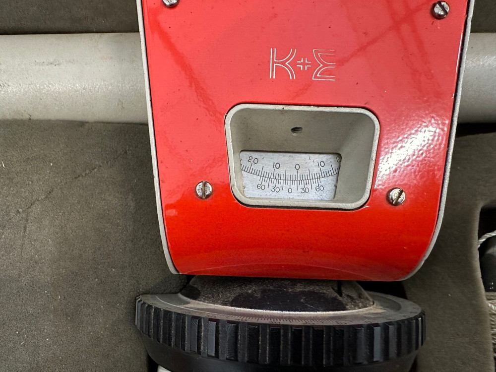 K&E Builders Transit Level w/Case, Plumb Bob, Tools