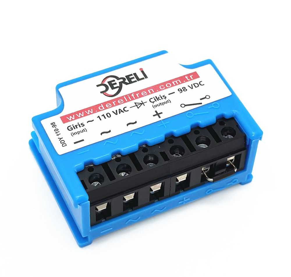 DERELI DDY 110-98 Input 110VAC output 98VDC full-wave brake rectifier module