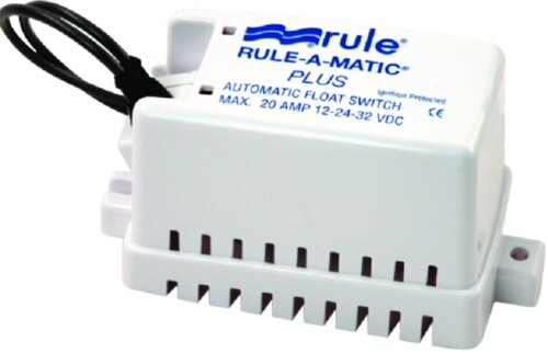 Rule-A-Matic 29-40A Boat Float Switch 40A-M Bilge Pump 20 Amp