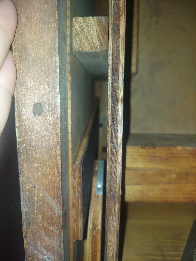 1930's antique 1 cent arcade flipperless pinball table