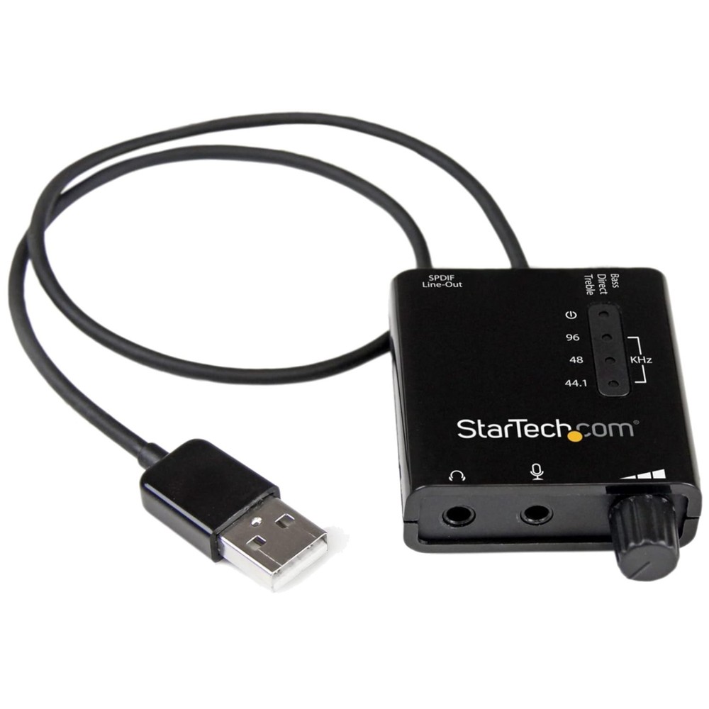USB Sound Card with SPDIF Digital Audio & Mic