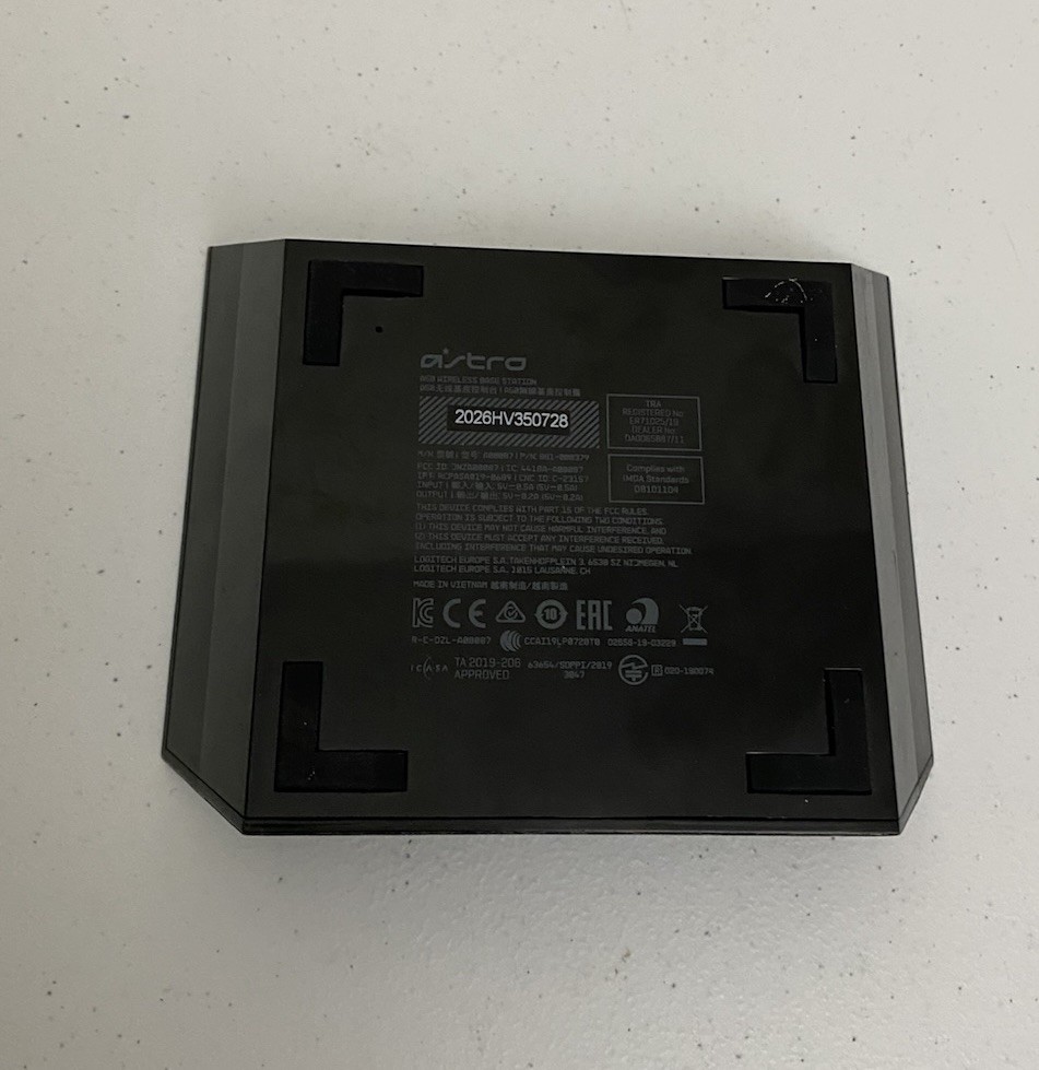 Logitech Astro A50 Basestation Gen 4 for PS4/PS5/PC Replacement Base MA # A00087