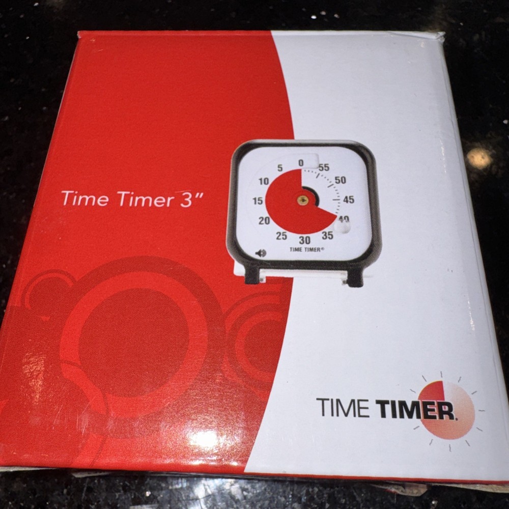 Time Timer® Original 3" 60 minutes visual Small Mini timer countdown timer New