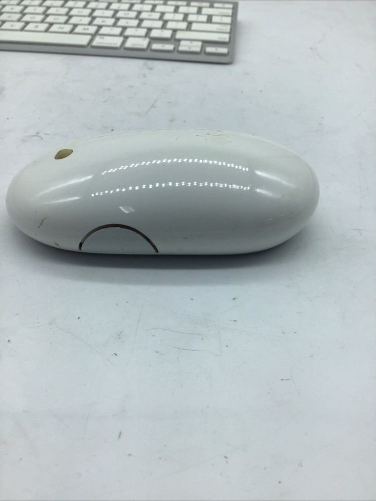 Apple A1255, A1197 Wireless Keyboard & Mouse Combo Power Tested Bluetooth Read