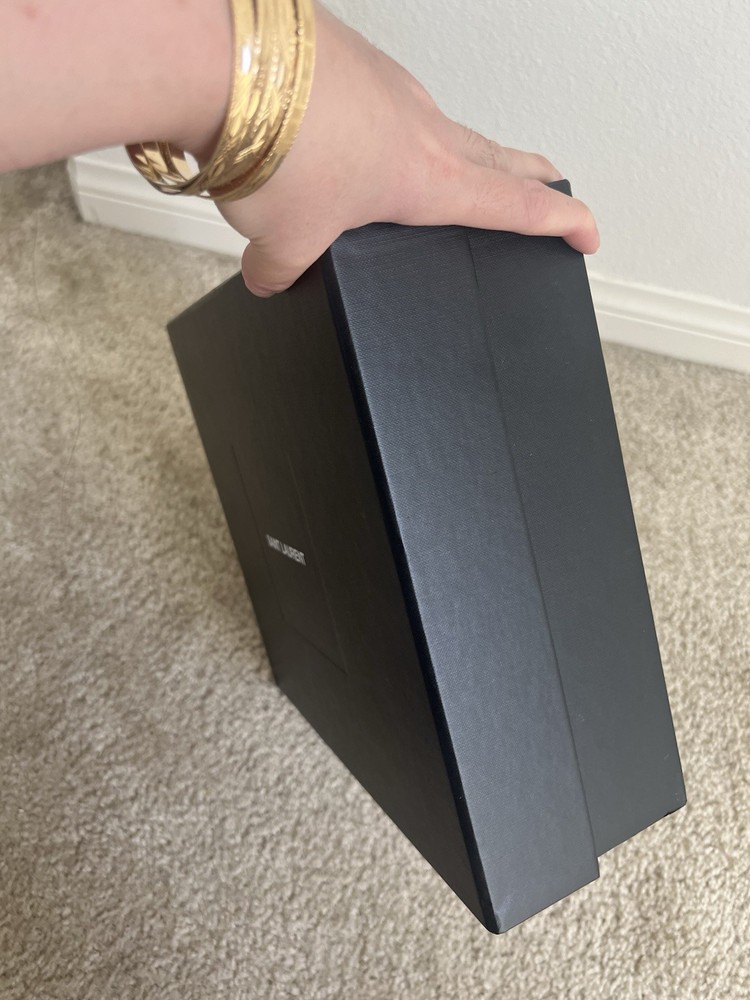 Saint Laurent Empty Black Gift Box