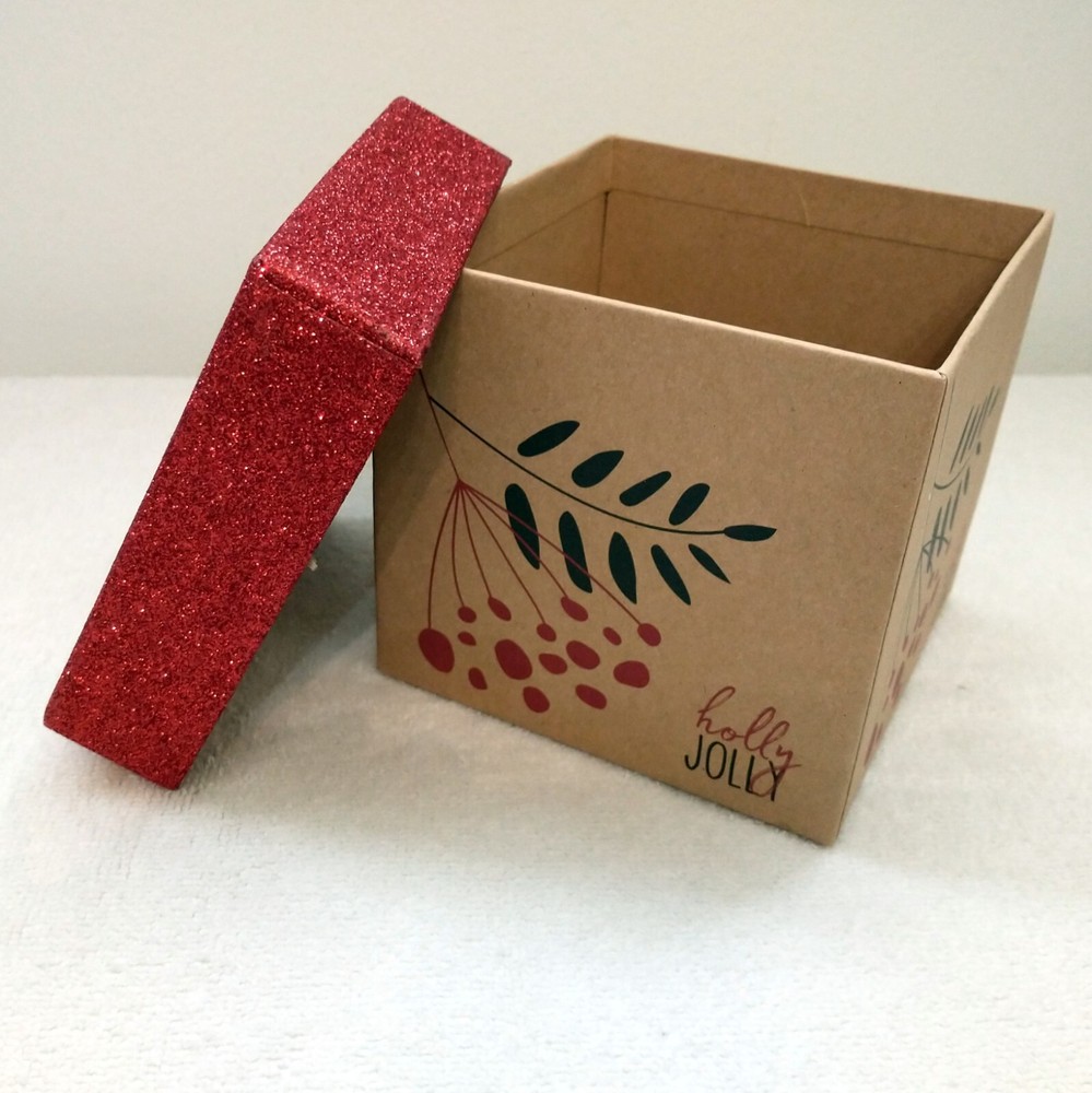 Red Sparkle Gift Box