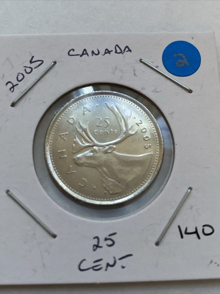 2005 Canada 25 Cent Coin