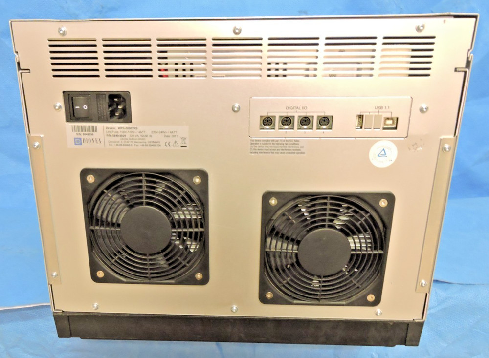 Thermo UltiMate WPS-3000TRS Rapid Separation Plate Autosampler / Carousel Error