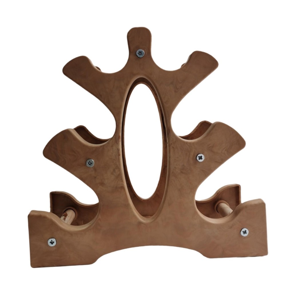 Dumbbell Rack A Frame Space Saving Bracket Triangle Dumbbell Organizer 3 Tiers