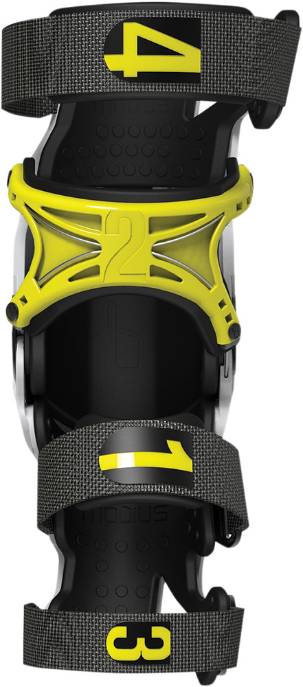 MOBIUS X8 Knee Braces White Yellow Small 1010102