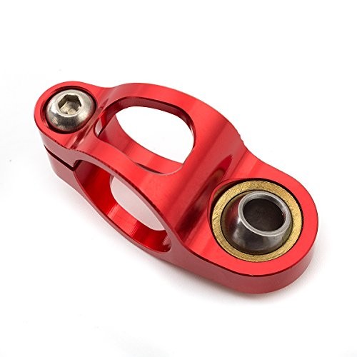 Motorcycle Adjustable Universal Steering Damper Stabilizer Control black+red