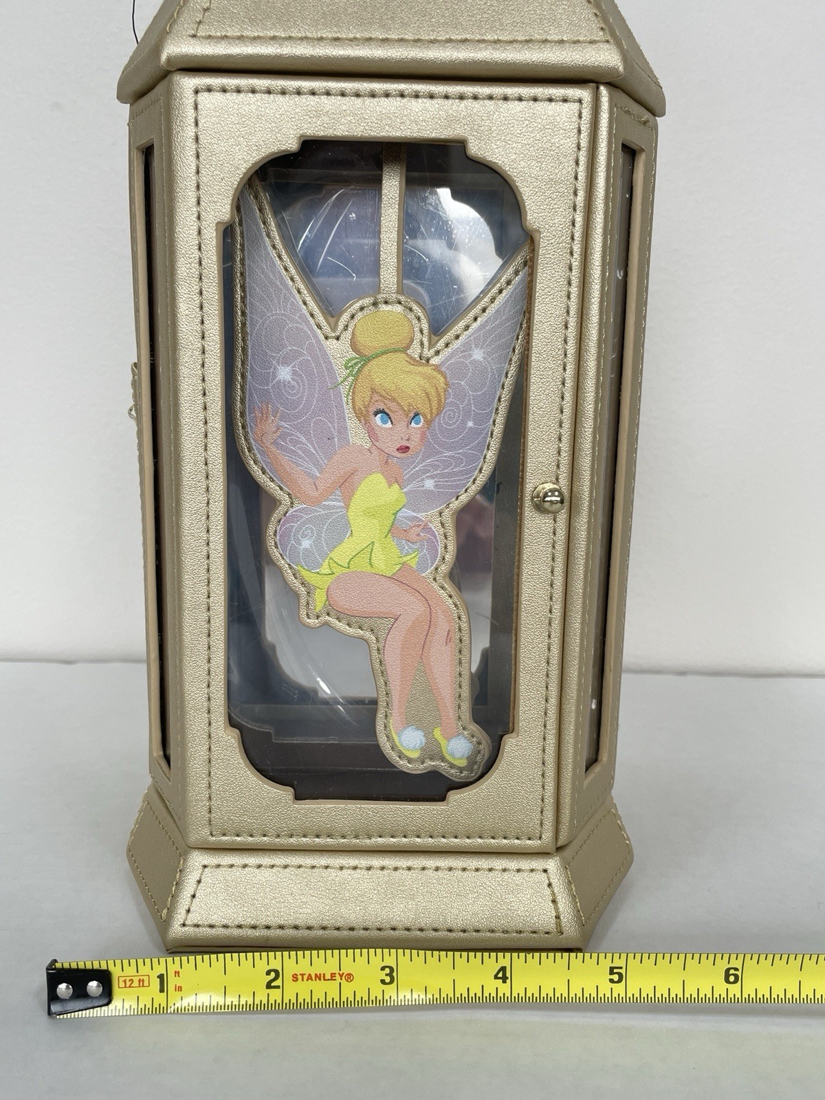 NEW Stitch Shoppe By Loungefly Tinker Bell Lantern Crossbody Bag w/ Pin PeterPan