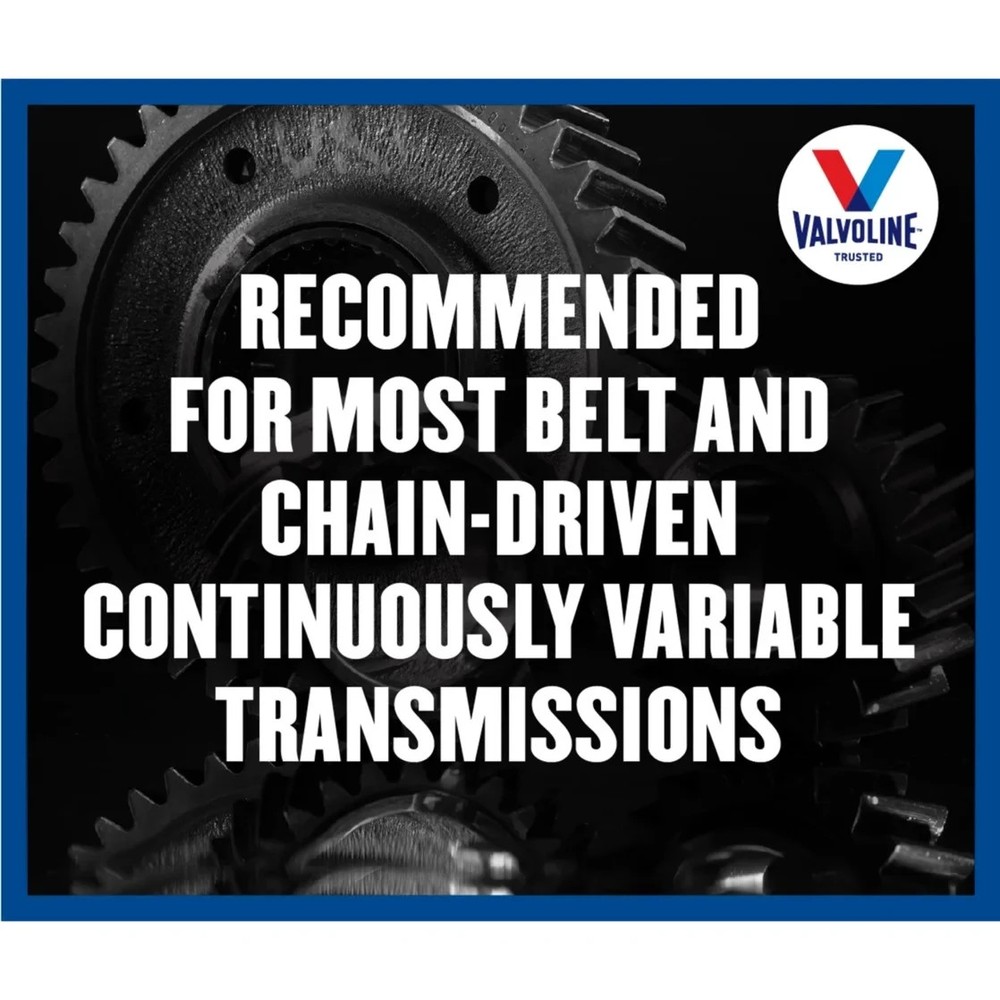 (2 pack) Valvoline Full Synthetic CVT Continuously Variable Transmission Fluid