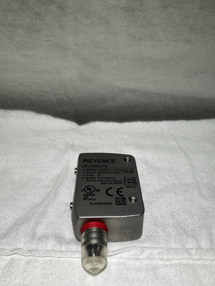 KEYENCE Rectangular laser Sensor LR-ZH500CN Unshielded DC 500mm