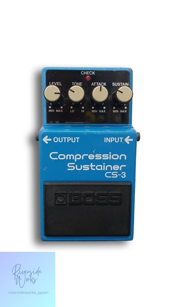 BOSS CS-3 Compression Sustainer Effects Pedal Made in Japan