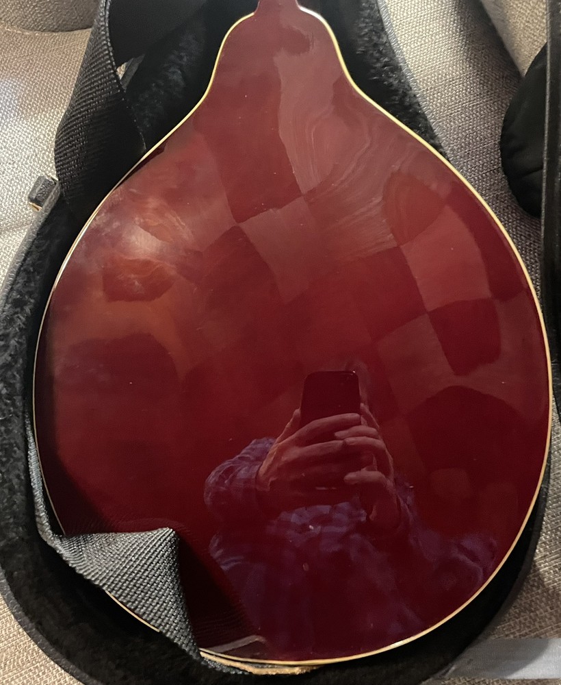 Rover Sunburst A-Style Mandolin -w- Hard Case