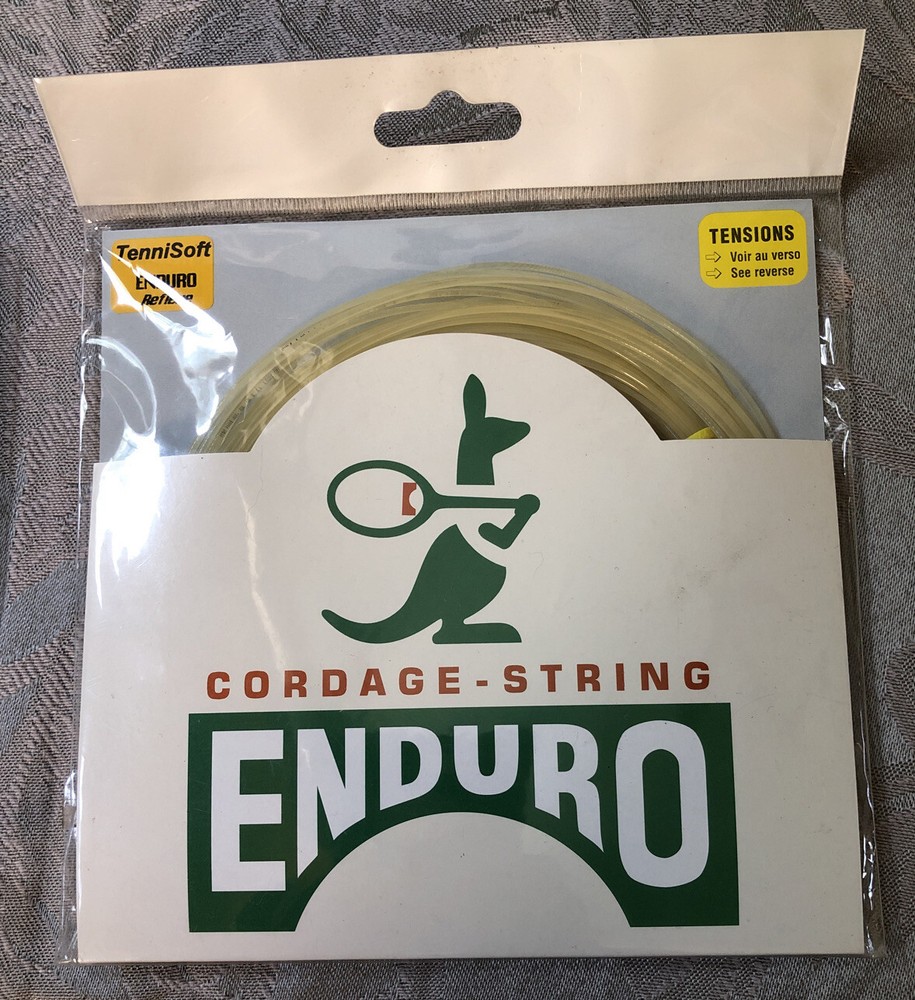 Enduro Cordage-String TenniSoft Reflehe & HS-Speed 67.5 Hi-tech Racquet String