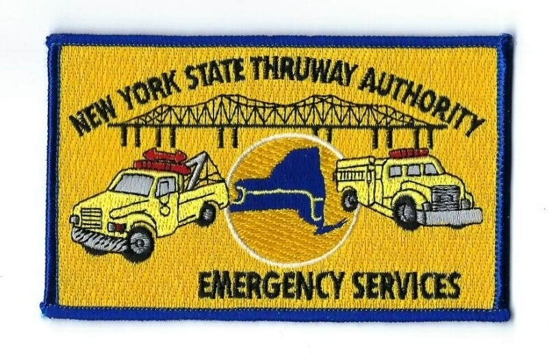 NYS New York State Thruway Authority Emergency Services patch - NEW!