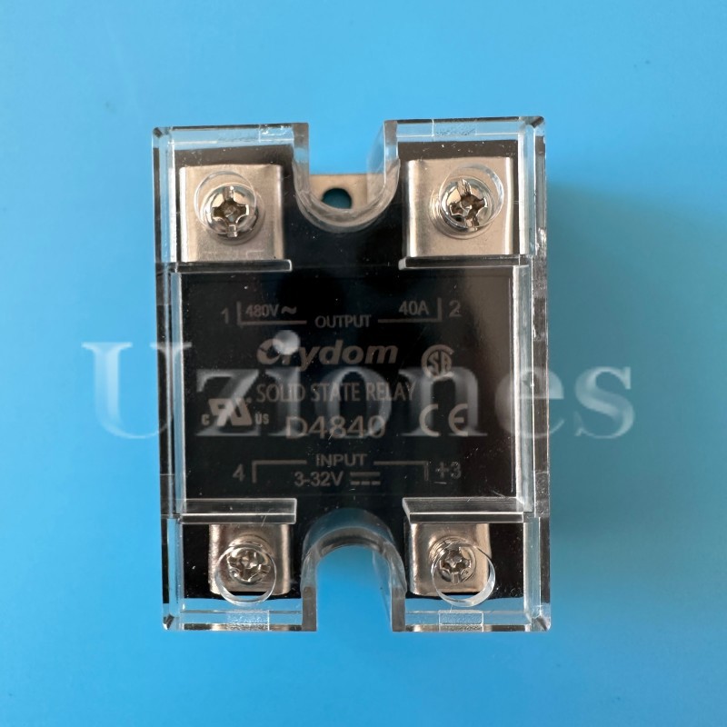 2PCS For Crydom D4840 SSR Solid State Relay Output 480VAC 40A Input 3-32VDC USA