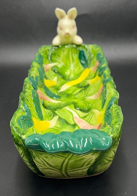 VTG Bunny Lane Strata Group Spring Easter Serving Dish - 12" - EUC - FREE SHIP