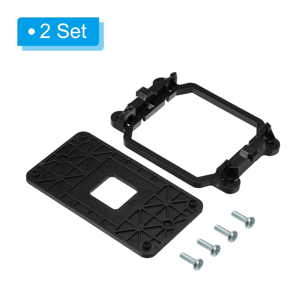 AM3 CPU Cooling Bracket Heatsink Bracket Cooling Mounting Sheet Plate 2Pcs