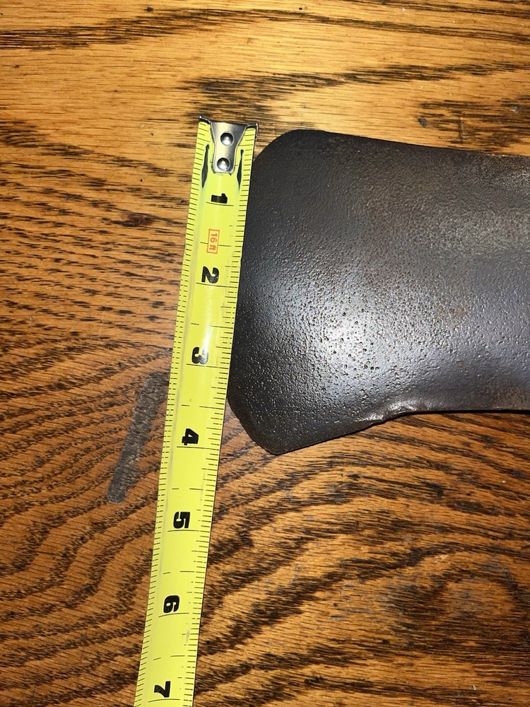 Vintage Unbranded Single Bit Axe Head 2 Lb 11 Oz