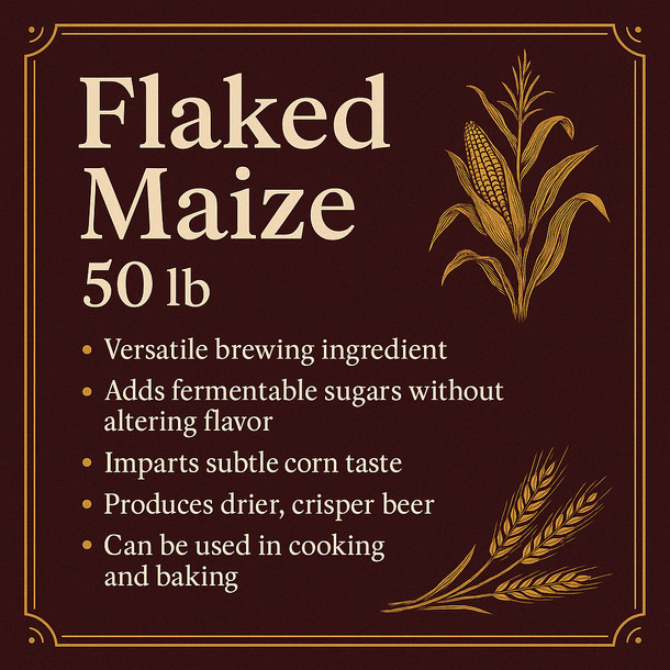 Briess Flaked Maize 50 lb