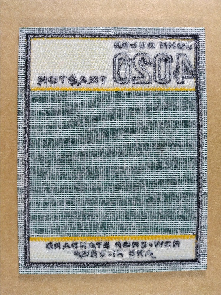 John Deere 4020 Tractor 3 3/4" x 5" Vintage Patch